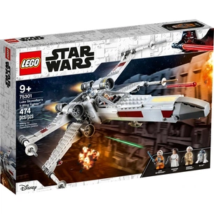 Конструктор LEGO Star Wars Винищувач X-wing Люка Скайвокера 474 деталі (75301) зображення 1