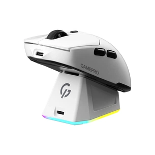 Мишка GamePro Genesis Airmaster Wireless/Bluetooth/USB White (GM167W) зображення 1