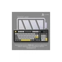 Клавиатура Ajazz AK980 V2 Maillard Switch Wireless/Bluetooth/USB UA Black/Grey/Yellow (AK980-V2-M-BGY) - уменьшенное изображение 7