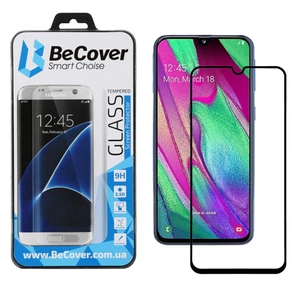 Скло захисне BeCover Samsung Galaxy A40 SM-A405 Black (703802) зображення 1