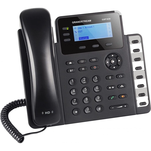 IP телефон Grandstream GXP1630 - зображення 3