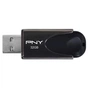 USB флеш накопичувач PNY flash 32GB Attache4 Black USB 2.0 (FD32GATT4-EF) - зменшене зображення 2