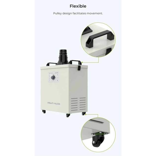 Фільтр для 3D-принтера Creality Falcon Smoke Purifier EU YW200 (4008060112) - зображення 6
