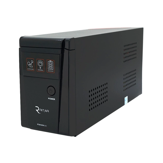 Пристрій безперебійного живлення Ritar RTSW-600NL12 LED (360Вт) (RTSW-600NL12) - зображення 1