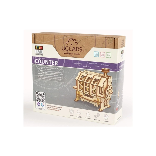 Конструктор Ugears Лічильник (70130) - picture 11