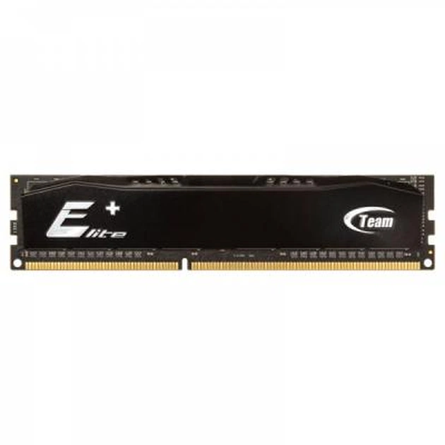 Модуль пам'яті для комп'ютера DDR4 8GB 2400 MHz Elite Plus Black Team (TPD48GM2400HC1601) - изображение 1