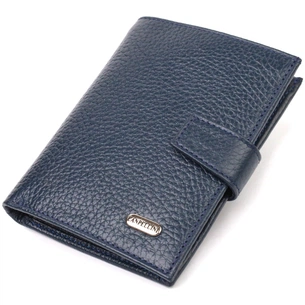 Гаманець Canpellini З натуральної шкіри Флотар Синій (21735) зображення 1