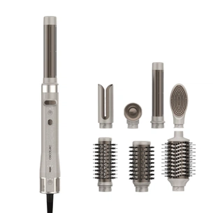 Стайлер Cecotec Bamba CeramicCare 8in1 AirGlisse Gyro Champagne (A01_EU01_112528) зображення 1