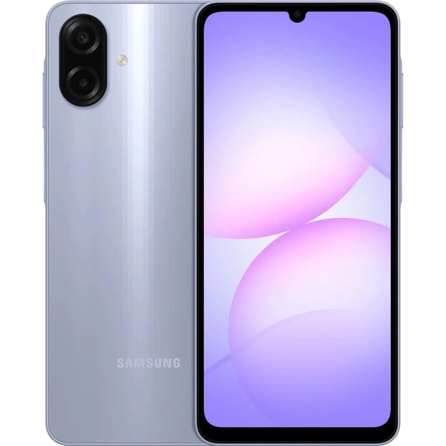 Мобильный телефон Samsung Galaxy A07s 4/128Gb Light Violet (SM-A077FLVGSEK) - изображение 1