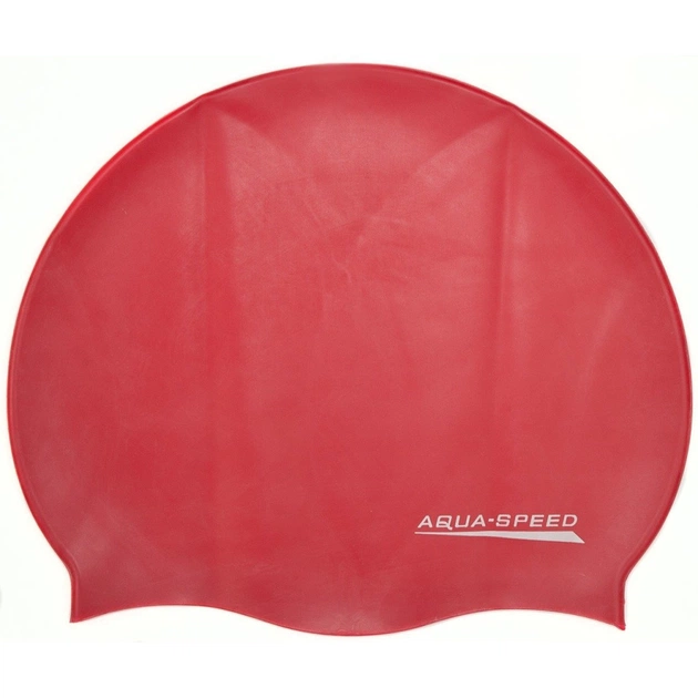 Шапка для плавання Aqua Speed Mono 111-31 6205 червоний Уні OSFM (5908217662057) - изображение 1