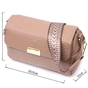 Сумка Vintage Шкіряна жіноча з плечовою лямкою Бежева (22403) - зменшене зображення 3