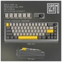 Клавіатура Epomaker EK68 65 Budgerigar V2 Switch Hot-Swap RGB Wireless/Bluetooth/USB UA Black (EK68-B-BV2) - зменшене зображення 11