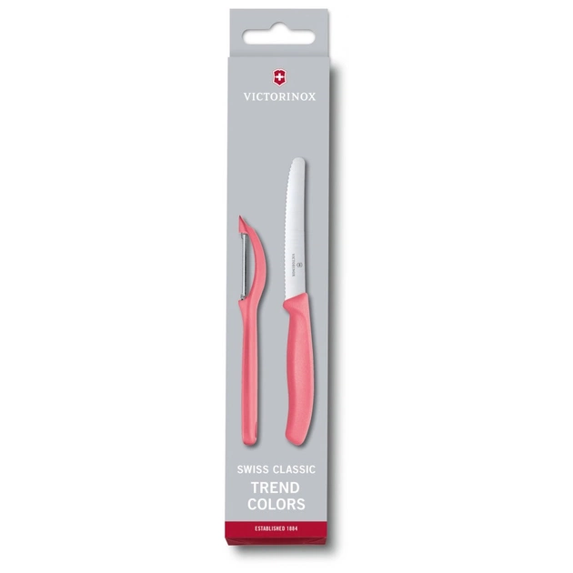Набір ножів Victorinox SwissClassic Paring Set Universal Light Red (6.7116.21L12) - изображение 1