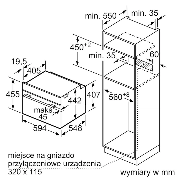 Духова шафа Bosch CSG7364B1 - picture 9