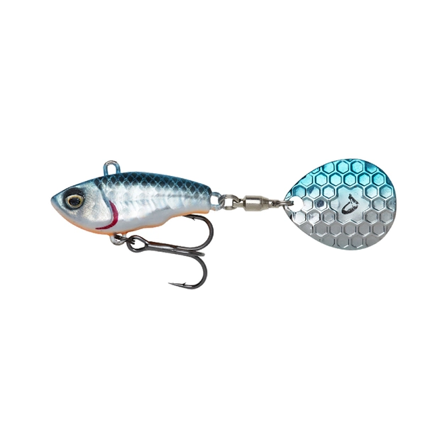 Блешня Savage Gear Fat Tail Spin 65mm 16.0g Blue Silver (1854.44.09) - изображение 1