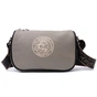Сумка Vintage Жіноча з вишивкою на лицьовій стороні з натуральної шкіри Сіра (22626) - зменшене зображення 6