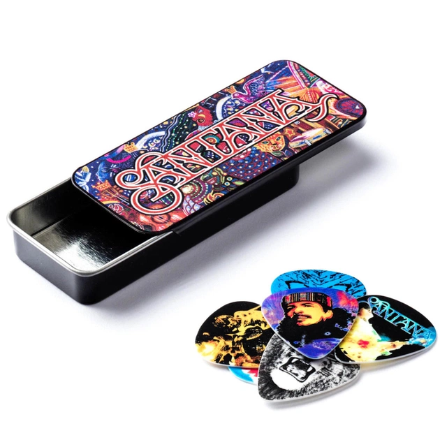 Медіатор Jim Dunlop Santana Heavy Gauge Pick Tin 6 шт. (SANPT02H) - зображення 1