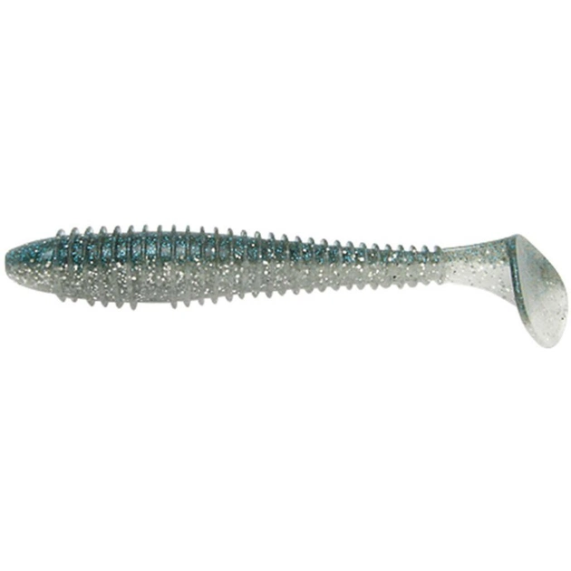 Силикон рыболовный Keitech Swing Impact FAT 3.8" (6 шт/упак) ц:431 silver shiner (1551.01.08) - изображение 1