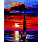 Картина по номерам ZiBi Вітрильник 40*50 см ART Line (ZB.64162) - уменьшенное изображение 1