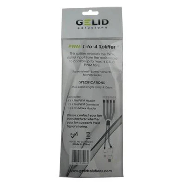 Кабель Gelid Solutions PWM 1-to-4 Splitter (CA-PWM-03) - picture 4