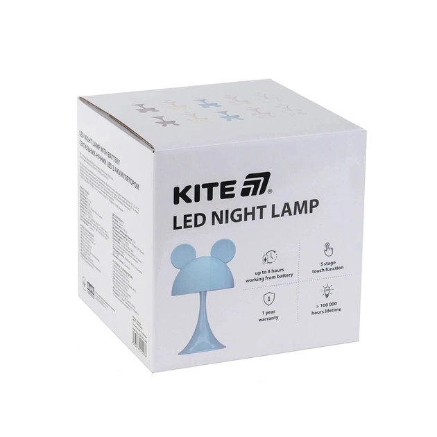 Нічник Kite Світильник LED з акумулятором Simple Bunny, рожевий (K25-317-1-2) - picture 3