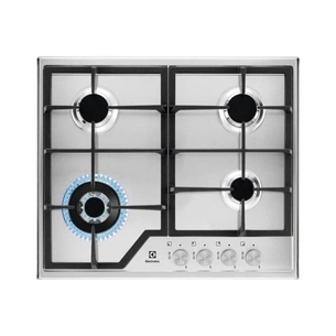 Варочна поверхня Electrolux EGS6436SX зображення 1