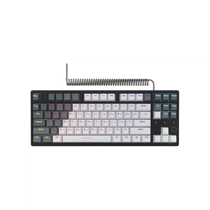 Клавіатура Lorgar Azar 514TKL RGB Mechanical USB UA White/Grey (LRG-GK514TKL-WH-UA) изображение 1