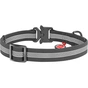 Нашийник для тварин WAUDOG Waterproof металева пряжка-фастекс M Ш 20 мм Д 28-40 см сірий (261111) - зменшене зображення 2
