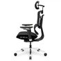 Офісне крісло Mealux S4 Air Black (HF-S4 M/B) - зменшене зображення 8