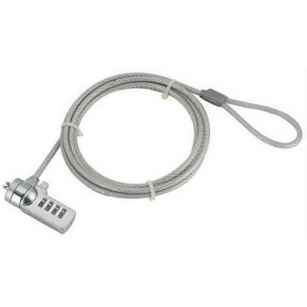 Тросик с замком для ноутбука Gembird с кодовым замком (LK-CL-01) - изображение 1