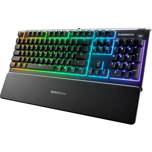 Клавіатура SteelSeries Apex 3 USB UA Black (64795) зображення 1