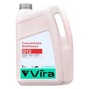 Антифриз VIRA Concentrate G12 червона 5л (VI3001) зображення 1