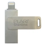 USB флеш накопичувач Elari 16GB SmartDrive Silver USB 3.0/Lightning (ELSD16GB) - зменшене зображення 1