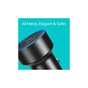 Зарядний пристрій Choetech car 2хUSB-C 40W PD black (С0054-BK) - зменшене зображення 5