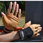 Рукавички для фітнесу MadMax MFG-248 Clasic Brown XXL (MFG-248-Brown_XXL) - уменьшенное изображение 4