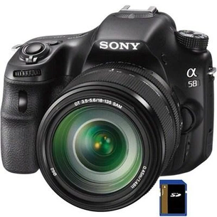 Цифровий фотоапарат Sony Alpha A58 + 18-135mm kit (SLTA58M.CEC) зображення 1