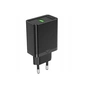 Зарядний пристрій Vention 1xUSB 18W (USB-A) QC3.0 black (FABB0-EU) - зменшене зображення 2