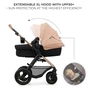 Коляска Kinderkraft 3 в 1 Moov 2 Air Sand Beige (KSMOOV02BEG0000) (5902533925773) - зменшене зображення 10