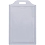 Бейдж Optima вертикальний ABS+PVC, 74х105 мм (O45628) - зменшене зображення 1