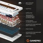 Клавіатура GamePro Genesis Warden MK160BL Outemu Swithes USB White (MK160BL) - зменшене зображення 5
