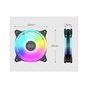 Кулер до корпусу PcCooler F3 T120 ARGB BK - зменшене зображення 6