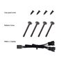 Кулер до корпусу ID-Cooling WF-14025-XT BLACK - уменьшенное изображение 5