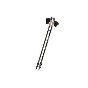 Палиці для скандинавської ходи PowerPlay 9105 Sisu Black/Gold 80-135 см (PP_9105_SISU) изображение 1
