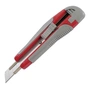 Ніж канцелярський Axent 18мм, metal runners, rubber inserts (6702-А) - зменшене зображення 1