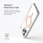 Чохол до мобільного телефона UAG iPhone 15 Pro Max Plyo Magsafe Ice/Rose Gold (114305114348) - зменшене зображення 5