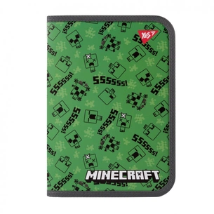 Папка для зошитів Yes пластикова на блискавці Minecraft Creepers В5 (492203) зображення 1
