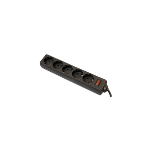 Мережевий фільтр живлення Defender ES 1.8m 5 роз. black (99484) зображення 1