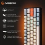 Клавіатура GamePro MK130 V2 Infinity QLAB Sakura Linear RGB USB UA Black (MK130-V2-B-QS) - зменшене зображення 11