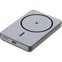 Батарея універсальна Atria 10000mAh, PD/20W, 15W Wireless MagSafe, Black (WPD-W72B) - зменшене зображення 1