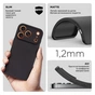 Чохол до мобільного телефона Armorstandart Matte Slim Fit Apple iPhone 18 Pro / 17 Pro Camera cover Black (ARM92374) - зменшене зображення 3